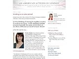 An American Actress in London