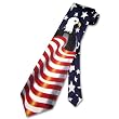 Eagle over American Flag Men's Neck Tie USA NeckTie NEW