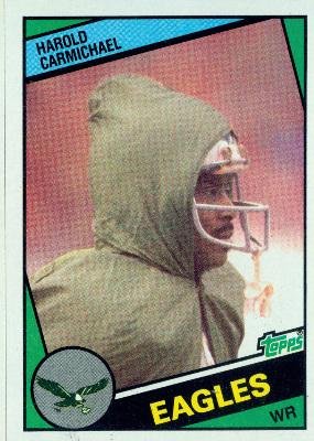 1984 Topps #326 Harold Carmichael - Philadelphia Eagles (Football Cards)