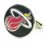 Miami Heat NBA Logo'd Executive Cufflinks w/Jewelry Box by Cufflinks