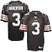 Cleveland Brown Jerseys : Reebok NFL Equipment Cleveland Brown #3 Derek Anderson Brown Youth Replica Jersey