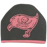 Tampa Bay Buccaneers Digital Logo Winter Knit Beanie - Black