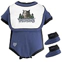 Reebok Minnesota Timberwolves Blue Infant 3-Piece Mesh Creeper Set