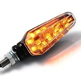 8MM Mounting 36 Orange LED Turn Signals Blinker Light For BMW Xchallenge Xcountry HP2... by OEM