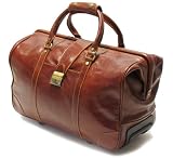 Cenzo Wheelie Trolley Suitcase Rolling Duffle
