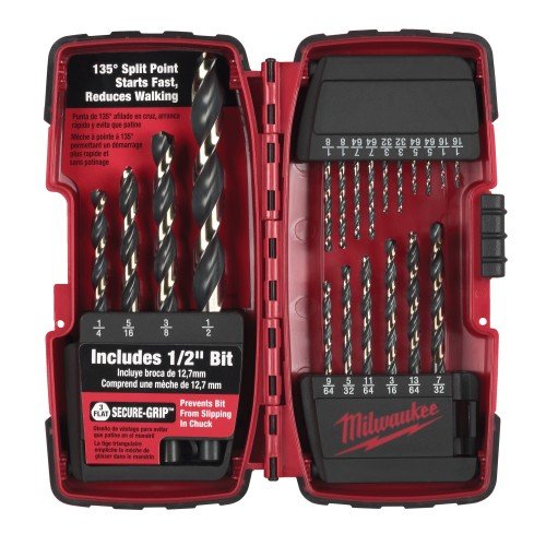 Milwaukee 48-89-1120 20 Piece Black and Bronze Drill Bit Set