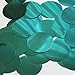 Round Sequin 40mm Teal Green Metallic Loose Couture Paillettes