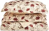 UPC 855031088004 product image for Microfiber Elm Leaves Duvet Cover Set, Twin, White | upcitemdb.com