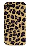 Purple Leopard Print Case for Apple iPhone 4 (Fits AT&T & Verizon Models)