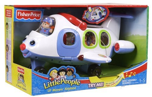 Childrens Toyshop  Toys : Fisher Price Little People Lil Movers Airplane