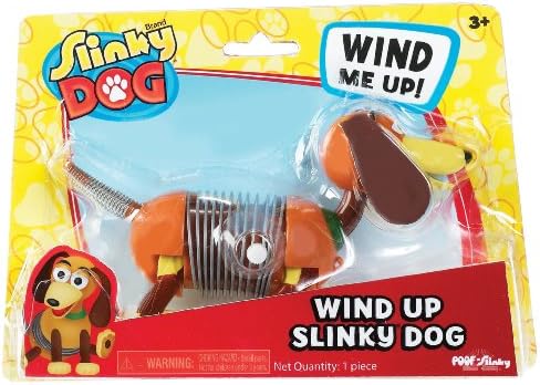 POOF-Slinky - Original Slinky Dog Wind-Up Toy, 3252BL