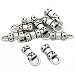 10 Sterling Silver Cord End Crimp Beads Beading 4mm