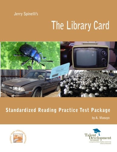 The Library Card Standardized Reading Practice Test Package