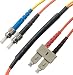 2M ST/SC Mode Conditioning Fiber Optic Cable (9/125-62.5/125)