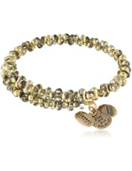 Vintage 66 "Spark of Revelry" Illusion Russian Gold Wrap Bracelet, 7.25"