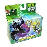 Ben 10 (Ten) Transforming Alien Rocks 1 Inch Mini Figure Set XLR8 & Ripjaws