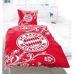 Bertels - 11651 - FCB / FC Bayern M�nchen Bettw�sche Linon \'Girlie\' mit RV