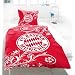 Bertels - 11651 - FCB / FC Bayern M�nchen Bettw�sche Linon \'Girlie\' mit RV