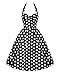 Luouse Classy Vintage Audrey Hepburn Style 1950's Rockabilly Swing Evening Dress