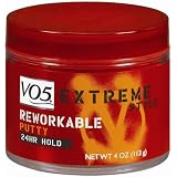 Alberto VO5 Extreme Style Reworkable Putty 24HR Hold, 4-Ounce Jar (Pack of 6)