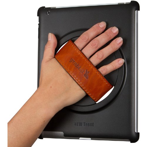 New Trent Grabbit Case fit for the new ipad (ipad 3) the 3rd Generation ipad and iPad 2, with Genuine Leather handle and 360 deg rotator case for Apple iPad 3 and iPad 2 3G Tablet, WIFI Model, 16GB, 32GB, 64GB comes with a nice stand (IMP37B)