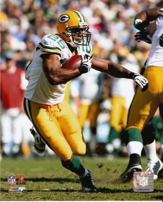 Ryan Grant Packers Rushing 8x10 Photo