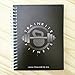 TrainRite Compact Fitness Journal - Black (An Exercise Log Book)