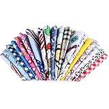 PET SHOW Pet Dog Cat Puppy Bandana Bibs Triangle Head Scarfs Accessories Assorted Color for Girls Pack of 10