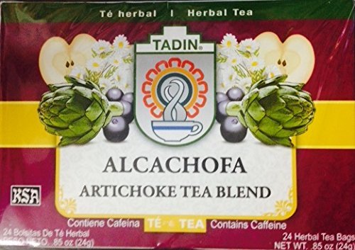 Tadin Alcachofa Tea Bag, 24-count (Pack of 6)