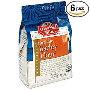 Arrowhead Mills Organic Barley Flour, 24 Ounce Bags (Pack of 6) by Arrowhead Mills