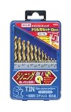 高儀 M&M チタンコーティング ドリル刃セット 13本組 D-16 10個入