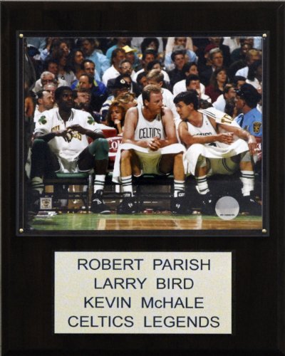 NBA Bird-Parrish-McHale Boston Celtics Player Plaque