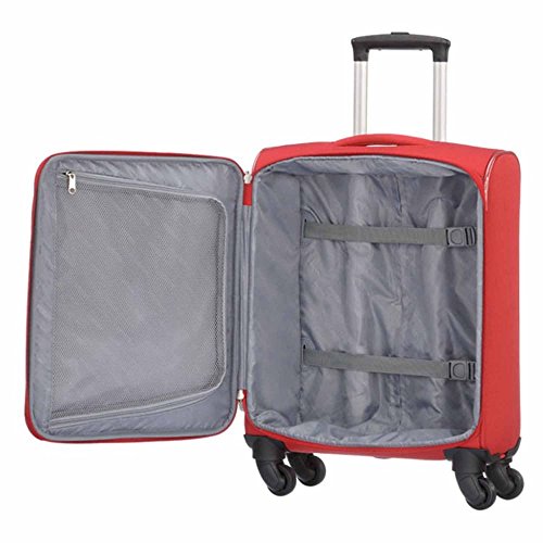 American Tourister Suitcase Marbella 2.0 Spinner, Small, 55 cm Cabin Size/ 55 cm 34 Liters, Red 59026/1726