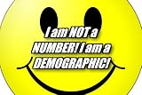 Smiley Slogans 6" x 4" Postcard-Demographic