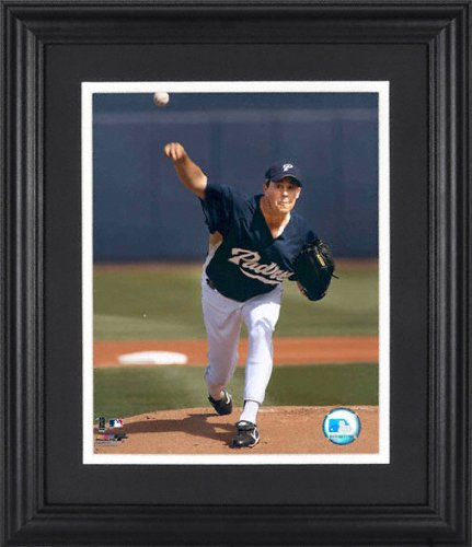 Greg Maddux San Diego Padres Framed Unsigned 8x10 Photograph