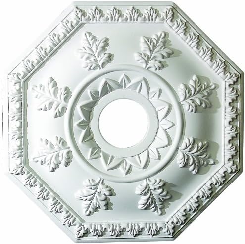 18" Octogon Decorative Architectural Ceiling Medallion - IWW-519