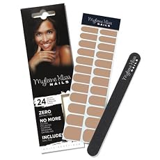 Myleene Klass Nails 24 WRAPS & NAIL FILE BROWN DESIGN