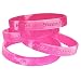 Lot Of 48 Pink Ribbon Camo ~ Breast Cancer Awareness Bracelets