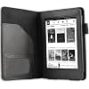 EasyAcc Kindle Paperwhite H�lle Case Leder Schutzh�lle Lederh�lle Etui Tasche mit Auto Sleep/Wake up / Stylus Holder (Schwarz, PU Leder)