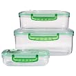 Fresh Vac Professional Series 6-pc. Rectangle Vacuum Seal Containers - Small