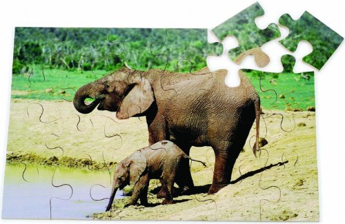 Hape 702858 - Puzzle Elefant, Ecoline Preisvergleich