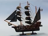 Blackbeard's Queen Anne's Revenge 20 - Wood Replica Tall Ship Model Not a Model Kit