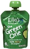 Ella's Kitchen Organic Smoothie Fruits, The Green One, 3-Ounce Pouches (Pack of 7)