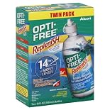 Opti-Free Replenish Disinfecting Solution, Multi-Purpose, Twin Pack, 12 Oz. each