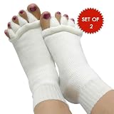 FOOT ALIGNMENT SOCKS  SET OF 2  SM