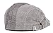 Ts 100% Cotton Men's Gatsby Cap Newsboy Ivy Hat (Black)