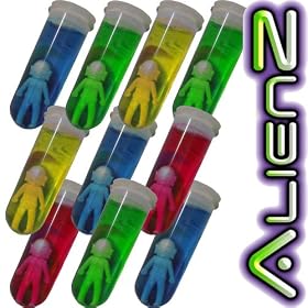 Alienz - Alien In Goo Test Tube (Pack Of Ten)