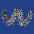 9' x 12" Pre-Lit Frosted Wistler Fir Artificial Christmas Garland - Clear Lights