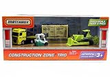 Matchbox Construction Die-cast Vehicle 3-Pack