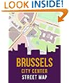 Brussels City Center Street Map